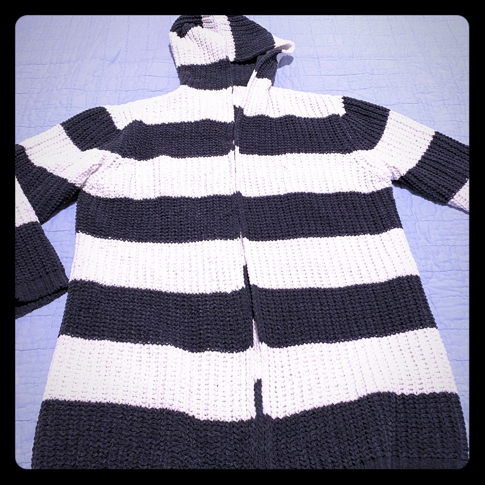 POL hoodie cardigan